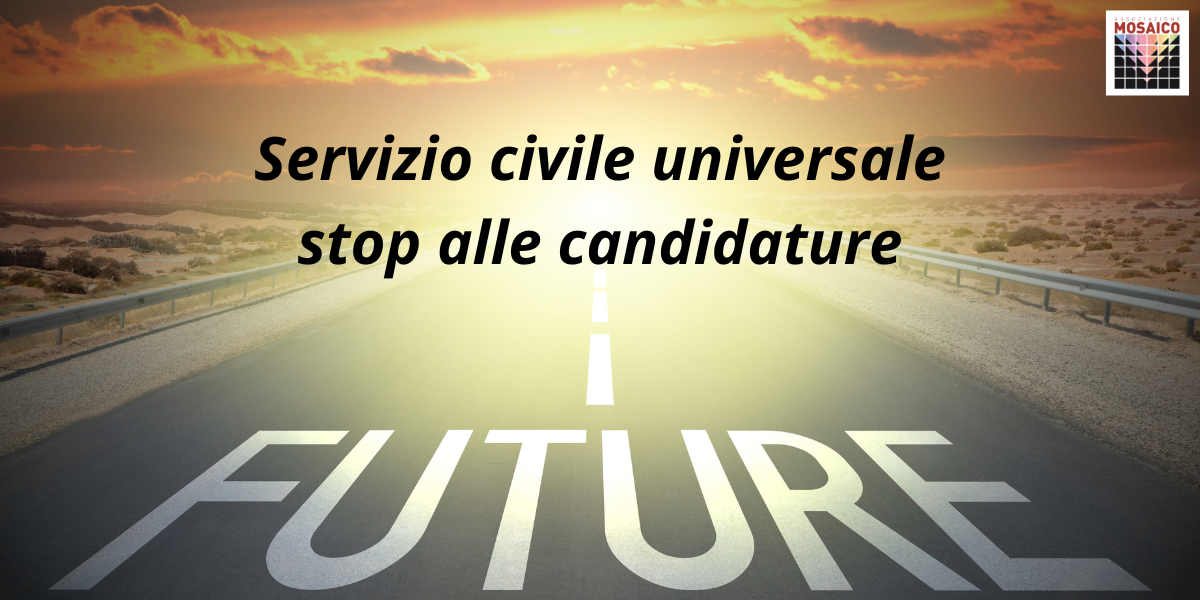 Servizio civile universale: stop alle candidature. 